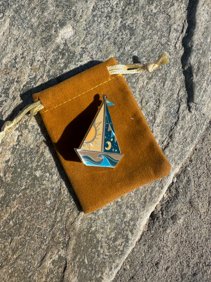The Little Boat - Hard Enamel Pin