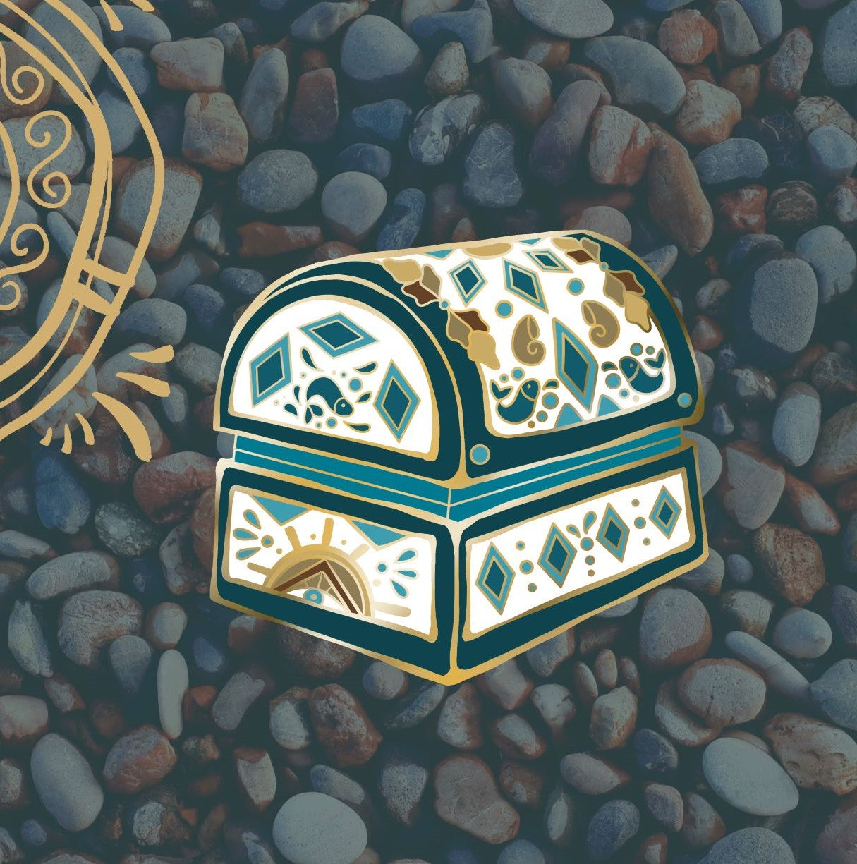 Τhe Siren's Chest - Hard Enamel Pin